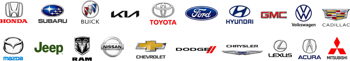 Vehicle brands we make keys for